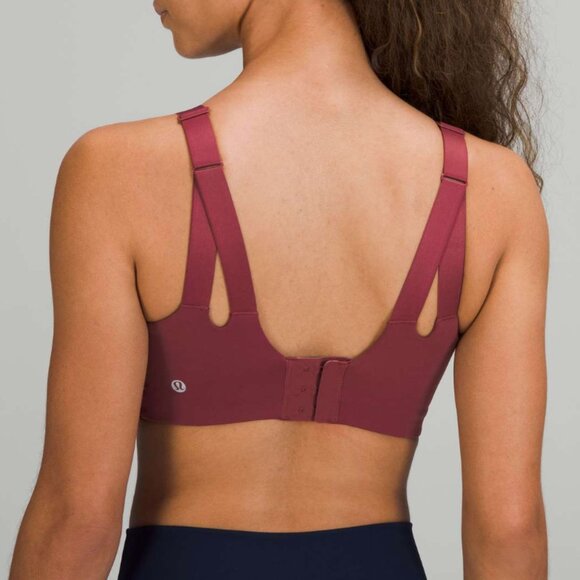 Lululemon In Alignment Bra *Light Support, D–G Cups Mulled Wine Size 42DD - Picture 3 of 13